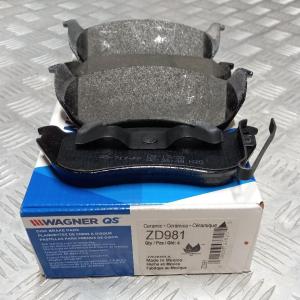 Колодки тормозные задние керамические (к-кт) Ford Explorer 2002-2010 Wagner ZD981 ; 8L2Z 2V200 A; 6L2Z 2200 B; 8L2Z 2200 A