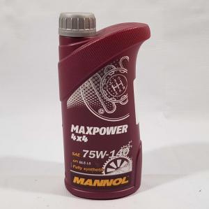 Масло трансмиссионное Mannol Maxpower 4x4 75W140 GL5 1236