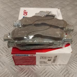 Колодки тормозные передние керамические (к-кт) Chevrolet Tahoe/Cadillac Escalade 2008-2020 Wagner OEX1363; 19257667; 25918341; 22742382; 25918342; 25910430; 25910431; 25910432