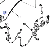 Проводка водительской двери Chevrolet Tahoe 2021-н.в. 84806426 ; 85514505