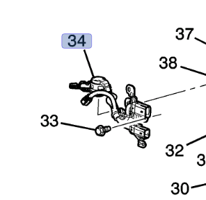 Проводка клапана подачи масла (без ориг упаковки) Cadillac Escalade / Tahoe 2021-н.в. 12695595 ; 12685379 ; 12713983