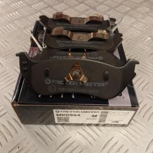 Колодки тормозные задние керамические (к-кт) Ford Explorer 2002-2010 Friction Master MKD964; 8L2Z 2V200 A; 6L2Z 2200 B; 8L2Z 2200 A
