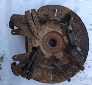 Поворотный кулак задний правый Lincoln Navigator / Expedition 2007-2008 8L1Z 5A968 A ; 8L14 5A968 AB/AA