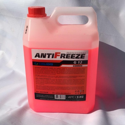 Антифриз Gelidis G12 Carbox (5кг) AIG17GL5K