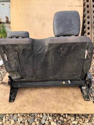 Сиденье второго ряда правое Dodge RAM 2011-2018 84648648