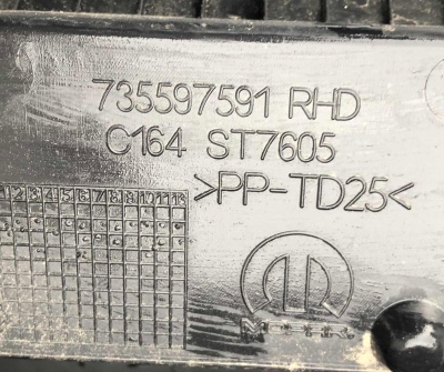 Бардачок Jeep Renegade 2015-2023 735597591 ; 5VV75LXHAA