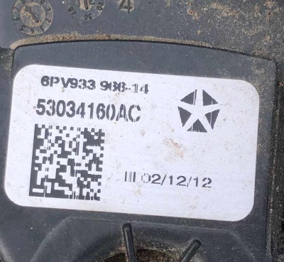 Педаль газа Dodge Ram 1500 / 2500 / 3500  2012-2013 53034160AC