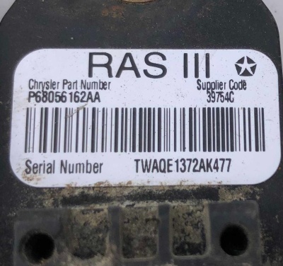 Датчик Air Bag Dodge Ram 1500 2009-2019 68056162AA