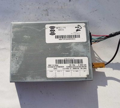 Спутниковый радио модуль XM Chevrolet 28126669