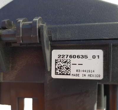 Блок предохранителей Chevrolet Camaro 2009-2015 22760635